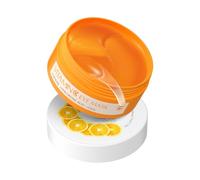 Vitamin C & Caffeine Eye Patches 50 Sheets, Gel Under Eye Mask with Collagen & Hyaluronic Acid for Dark Circles and Puffy Eyes, Hydrating Anti-Wrinkle & Soothing Eye Skincare