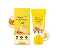 Vitamin C Daily Glow Sunscreen SPF 50 PA+++, With Vitamin C & Turmeric, Face Sun Cream For Sun Protection & Glow, with Concealing Effect, Gentle Suits All Skin Types Non-Greasy 80g (1)