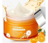 Vitamin C Face Cream - Brightening & Anti Wrinkle, Skin Tightening Moisturiser For Women, Hydrate & Plump, Erase Dark Spots & Fine Lines