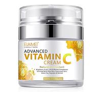 Vitamin C Face Cream with Hyaluronic Acid & Vitamin E, Natural Anti Aging & Wrinkle Day & Night Face Moisturiser for Women and Men, Boost Skin Collagen, Brighten Hydrate and Plump Skin