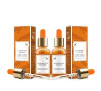 Vitamin C Face Serum - Hyaluronic Acid, Retinol, & Vit E - Anti Aging Facial Brightening Serum for Skin Care - Hydrates Skin and Reduces Fine Lines, Boost Radiance Collagen (30ml, 2pc)