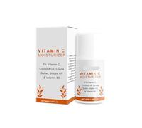 Vitamin C Facial Cream - Daily Moisturizer For Hydration, Firmness & Radiance | Enriched With Coconut Oil & Cocoa Butter(2PCs)
