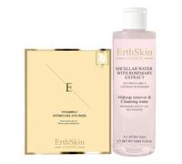 Vitamin C Hydrogel Eye Pads x 5 + Micellar Water Extract 150ml Erth Skin London White 150ml