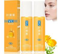 Vitamin C Lutein Eye Oil - Under Eye Cream Dark Circles, Lutein Essential Oil, Instant Tightening & Anti Aging Eye-Cream, Dry Skin Moisturiser - 2PCS (An 8ml Bottle）