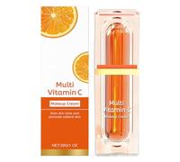 Vitamin C Makeup Tone Up Cream,Five Vitamin C Tone-Up Cream,Moisturizing Brightening Concealer,Long Lasting Hydrating Radiant Skin for All Skin Types (1PCS)