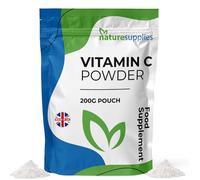 Vitamin C Powder 200g Ascorbic Acid UK Non GMO - Pharmaceutical Grade, Highly Concentrated No Chemicals in Our Supplements - Suitable for Vegans - Naturesupplies