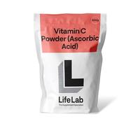 Vitamin C Powder Ascorbic Acid 500g - Natural Vitamin C Supplement for Immune Support Antioxidant Skin Health Collagen Formation Daily Wellness Vegan & Vegetarian by LifeLab Supplements