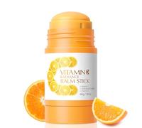 Vitamin C Radiance Balm Stick for Face - Vit C Balm Stick with Collagen & Vitamin E - Vitamin C Face Cream for Dull & Tired Skin - Vit-amin C Moisturiser for Instant Hydration & Dewy Finish - 40g