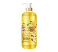 Vitamin C & Retinol Organic Body Wash 1000ml, Vitamin C & Retinol Whitening Scrub Shower Gel, Nourishing & Refreshing Formula to Leave Skin Feeling Silky & Soft