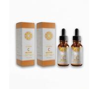 Vitamin C Serum For Face 2 Pack 20% Hyaluronic Acid Dark Spots Wrinkles Duo | Vitamin C Serum For Face 2 Pack 20% Hyaluronic Acid Brightening Serum Helps Soften Look Of Dark Spots Fine Lines Daily Glow.
