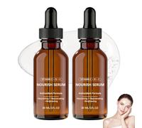 Vitamin C Serum for Face, 30ML Anti Wrinkle and Anti Aging Serum with Vitamin C + B + E + Ferulic Acid, Brightening and Hydrating Serums, Dark Spot Remover for Face Hydrate & Plump Skin Care (2PC)