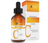 Vitamin C Serum for Face with Hyaluronic Acid and Vitamin E | Microneedling Serum for Derma Roller | Anti Aging and Anti Wrinkle Serum | Brightening