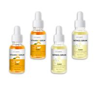 Vitamin C Serum + Retinol for Anti-Aging, Whitening, and Anti-Wrinkle Skin Care - Advanced Face Serum for Radiant, Youthful Skin - Powerful Antioxidant Formula for Daily Use | (Pack of 2)
