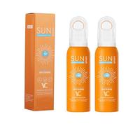 Vitamin C Sunscreen Spray, Mineral Sunscreen Spray SPF 50 with 360° Mist, Lightweight, Non-Greasy, Water & Sweat Resistant, For All Skin Types (2)