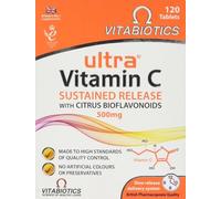 Vitabiotics Ultra Vitamin C 500 mg Sustained Release with Bioflavonoids - 120 Tablets