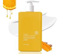 Vitamin C & Turmeric Body Lotion, Body Brightening Cream for Face & Back, Squalane Leg Moisturiser for Uneven Skin Tone, Remove Dark Spots- Firming Face Lotion for Dry Skin, Body Skin Care Smooth Skin