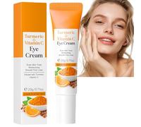 Vitamin C Turmeric Eye Cream Anti Aging,Eye Cream,Under Eye Cr-eam for Da-rk Circles,Dar-k Circle E-y-e Cream,E-ye Cre-am for Da-rk Cir-cles and Puffy E-ye,Ey-e Cre-am Anti Aging,15g