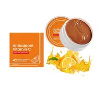 Vitamin C Under Eye Patches - Enhances Firmness, Improves Fine Lines, Reduces Dark Circles, Deep Hydration （30 Pairs）(3pcs)