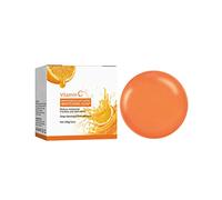 Vitamin C Whitening Soap,Skin Brightening Fade Melanin Deep Cleansing Soaps,Clogging On The Face,As Well As Reduce And Prevent Acne Formation (1pcs)