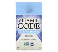 Vitamin Code 50, Multivitamins Non-GMO, Gluten Free, 240 Vegetarian Capsules