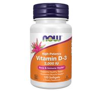 Vitamin D-3 120 Softgels 2000 IU by Now Foods