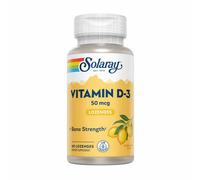 Vitamin D-3 2,000 IU Lemon 60 Lozenges By Solaray