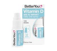 Vitamin D 400 IU Infant Daily Oral Spray, Pill-free Vitamin D3 Supplement for...
