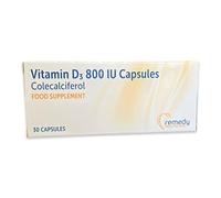 Vitamin D 800IU | Colecalciferol Capsules | 30 Capsules