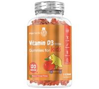 maxmedix Vitamin D3 Gummies for Kids 1000 IU – 120 Orange, 4-Month Supply, Vegetarian, Non-GMO