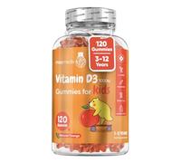 Vitamin D for Kids 1000IU | 120 Tasty Gummies | 4 Months Supply | Natural Orange Flavour | 1 per Day | Vegetarian-Friendly, Non-GMO & Gluten-Free | Easy to Chew | Kids Vitamin D Gummies for 3-12 Years