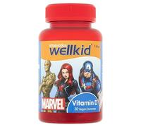 Vitamin D for kids, Chewable Vegan Gummies, Wellkid Marvel