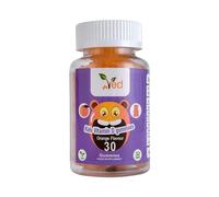 Vitamin D Gummie Kids,15 Day Supply, Natural Orange Flavour, 30 Chewable Vegan Gummies, Vegetarian Friendly, Energy & Immune System, Kids Vitamin D Gummies, GMO & Gluten Free.