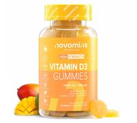 Vitamin D Gummies - 4000 IU Vitamin D3 - Vegetarian & Gluten Free - VIT D Gummies for Bones & Teeth - Alternative to Vitamin D Tab