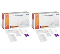 Vitamin D Self Test Kit by Berkeley Health - Helps Indicate Vitamin D Levels, Easy Home Use, Clear Results in Minutes - 1 Test (Pack of 2)