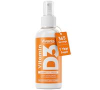 Vitamin D Spray - 60ml (4X Size) - 3000 IU x 365 Servings - Orange Flavour - 1 Year Supply x Vitamin D3 Spray