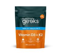 Vitamin D Tablets 4000 iu & Vitamin K2 MK7 100μg Vitamin D3-1 Year Supply | 365 Easy-Swallow Vitamin D3 K2 Tablets 1-A-Day High Strength Vegetarian D3 and K2 Vitamin Supplements