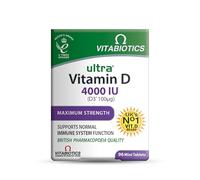 Vitabiotics Vitamin D3 Ultra – 4000 IU – 96 Tablets