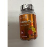 Vitamin D3 - 120 Kids Gummies - 1000IU - Teeth & bone health - Immune system