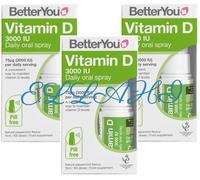 BetterYou D3000, Daily Vitamin D Oral Spray - 15 ml.
