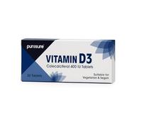 Vitamin D3 400 IU - 30 Tablets - High Potency, Easy to Swallow Pure Vitamin D Softgel Tablets- Vitamin D3 Supplements Helps Boost Health and Immune System
