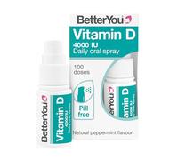 DLux 4000 Daily Vitamin D Oral Spray, Natural Peppermint - 15 ml.