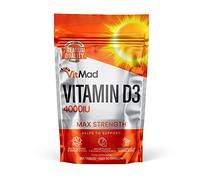 Vitamin D3 4000IU - 365 Tablets Max Strength Sun Bones Immune Immunity Support