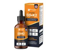 Vitamin D3 4000iu + K2 MK7 25µg Orange Liquid Drops I High Strength 30ml Bottle
