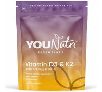 Vitamin D3 4000IU & Vitamin K2 MK7 100μg - 1 Year Supply | 365 Easy-Swallow Vitamin D3 K2 Tablets 1-A-Day High Strength Vegetarian D3 & K2 Vitamin Supplements, UK GMP Made & Lab Tested