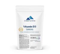 Vitamin D3 5000IU Tablets Bones and Joints Health Immune Support