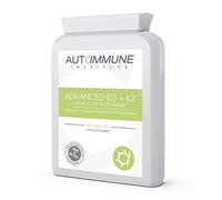 Vitamin D3 and K2 Tablets - 3000IU of D3 and 100mcg of K2 Supplement. Well Absorbed Cholecalciferol. Made in The UK. Suitable for Vegetarians.