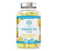 Vitamin D3 Gummies 25µg 1000IU - 150 Natural Lemon Flavour Chewable Yummy Gummies - 5 Month Supply - Made in The UK