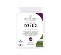 Vitamin D3 K2 Capsules | Additive-Free 4,000 IU Vitamin D & 125mcg VIT K MK7 | Long 4 Months Supply | 120 Vegetarian Friendly & Made in The UK by Epigenetics Supplements