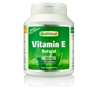 Vitamin E, 200 IU, Vegan, 120 Capsules - Protects Against Free radicals. Without Artificial additives. Without Genetic Engineering. Vegan.