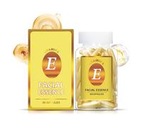 Vitamin E Facial Moisturising Capsules, Korean Firming Capsule, Facial Acne Removing Essence Capsule, Serum Collagen Anti-Wrinkle Anti-Aging Moisturizing Essence (1Pc)
